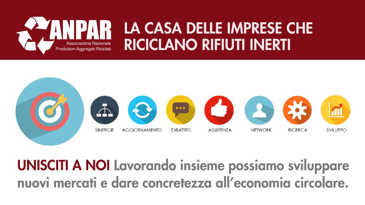 anparorg's tweet photo. Il 2020 sarà l'anno del decreto #EndofWaste dei rifiuti C&amp;D?

L'auspicata approvazione dei #CAMstrade incentiverà soluzioni a favore dell’economia circolare?

Insieme possiamo valorizzare il nostro settore e vincere le diffidenze. https://t.co/V8tGM4koia https://t.co/lh46QuAksq
