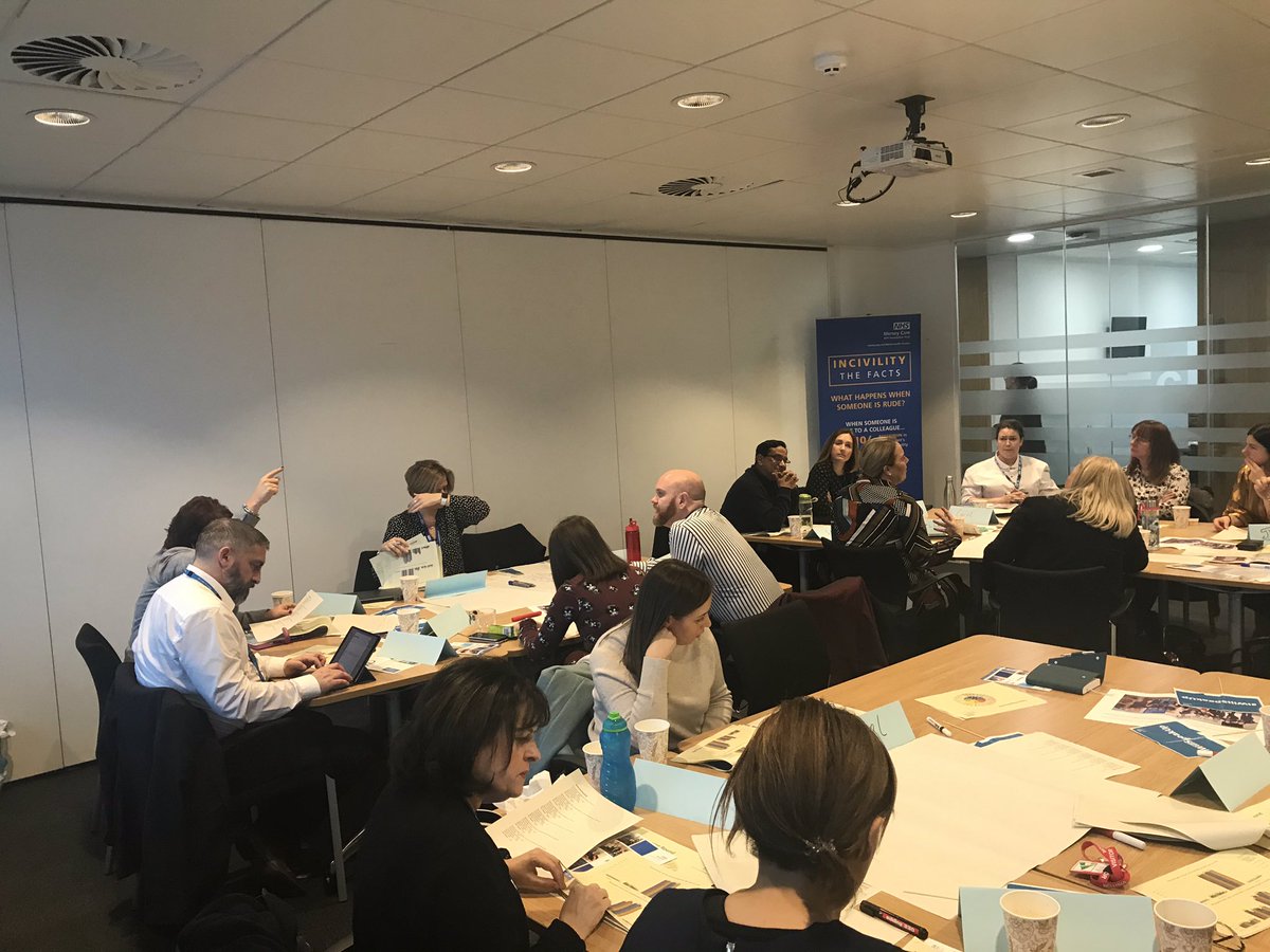 LoisNewitt's tweet photo. Full and packed room today for the Respect and Civility away day - fantastic turn out and healthy debate #makingplans #actionfocused @Mersey_Care https://t.co/4CJKVMwYWy