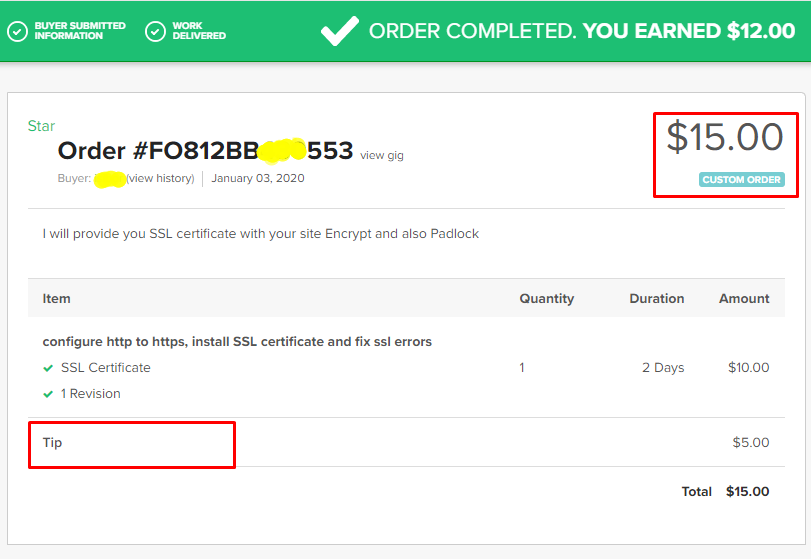 WebAnup's tweet photo. Yes, I completed 2nd order in the #Fiverr work journey...
And the buyer is also happy with my work he paid me extra TIP.
Link:https://t.co/hXIA7hIJcF
Tags:#sslcertificate #configuressl #fixsslerrors #sslerrors
#AmorDeMãe #no_disband_X1 #ForaBap #TuSiEresGuaidiota #CharlieHebdo https://t.co/JifPoR9pJs