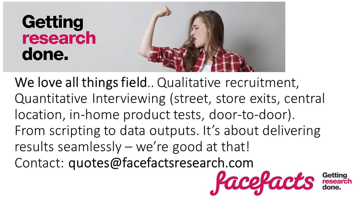 We like to be considered and are often told we are an extension to your team.  Let us be yours!
New website coming soon. #gettingresearchdone #marketresearch #iso27001 #leeds #fieldwork  #TuesdayMotivation