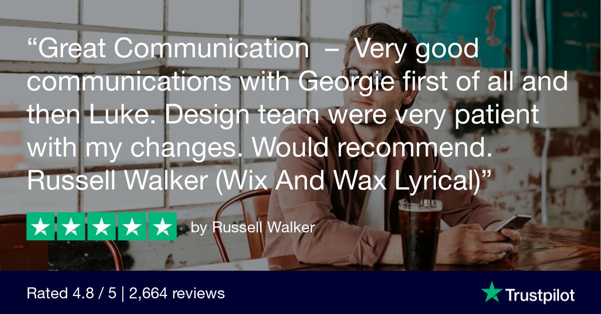 DSPcouk's tweet image. Kind words from Russell! 

#CustomerFeedback #TrustPilot #DiscountStickerPrinting