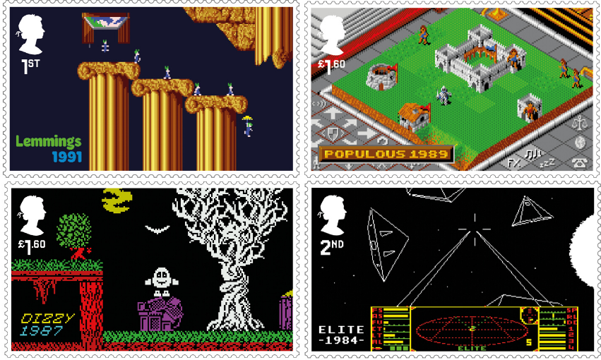 RoyalMail's tweet image. Jump aboard, buckle up and get ready for a blast to the past with Special Stamps reliving the classic video games that put the ‘joy’ in ‘joystick’. 🕹️ ms.spr.ly/6019TXs41
