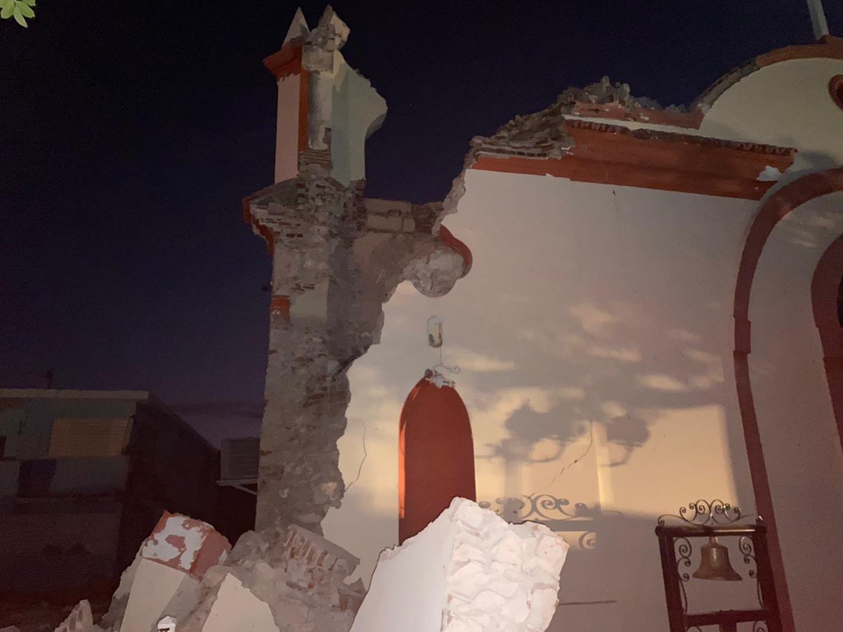 Initial photos out of Guanica and Guayanilla in Puerto Rico showing extensive damage from the 6.6 earthquake. Damage has been reported at the island’s main power plant &amp; electricity is out. Our Relief Team is activated &amp; in action. More updates soon. #ChefsForPuertoRico