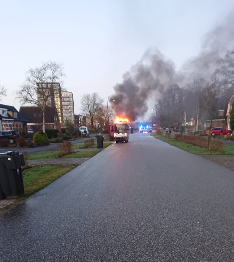 Melding brandweer De Knipe