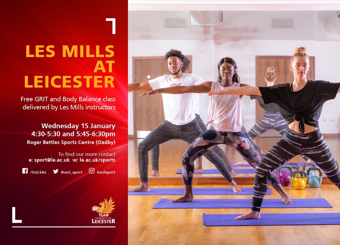 Happy New Year | We want to help get your year off to a healthy start which is why we have these fantastic offers for you:

▪️ FREE 7 day gym pass
▪️ FREE 7 day class pass
▪️ LES MILLS on Campus
▪️ £90 Team Leicester Membership.

More Info: www2.le.ac.uk/offices/sports…