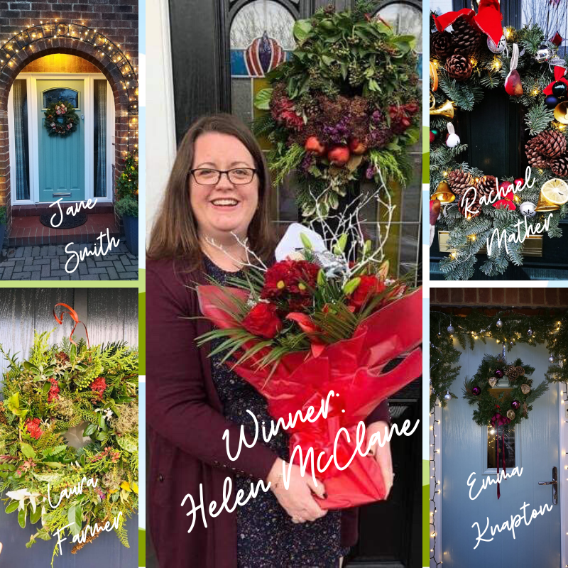 WGSGlazing's tweet photo. Is it just us, but does Christmas already feel light years away and is it still okay to say "Happy New Year"?! Thanks to everyone who took part in our Christmas Competition. The winner was Helen McClane of Hessle, pictured with her prize bouquet from Stephen Wharram Florist. https://t.co/XHmcdtzxOZ