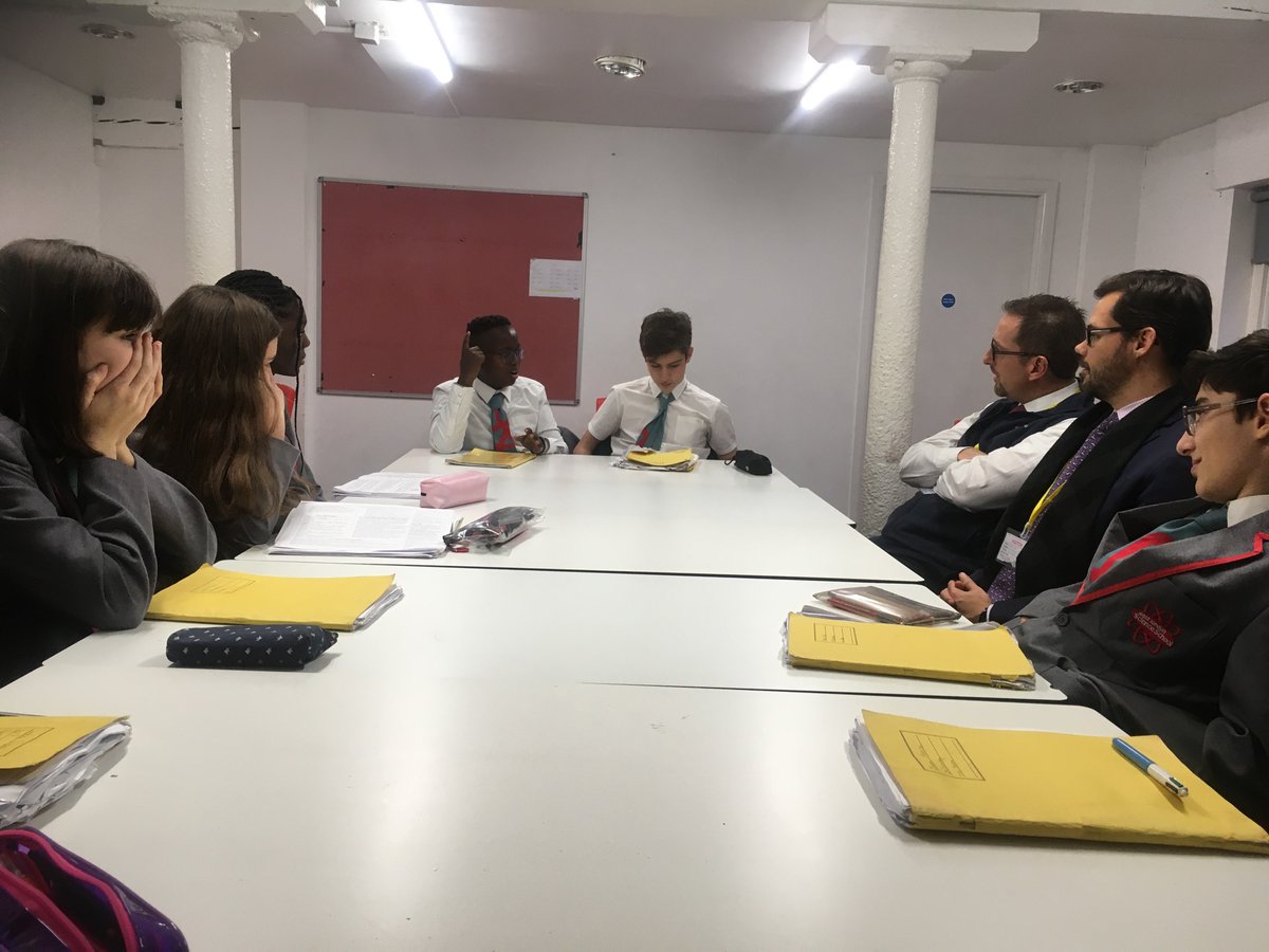 mrmarktaylor13's tweet photo. Great visit yesterday by Rob Jackson of US Great Hearts and Matt Post of UDallas. Highlight was discussing philosophy as a public endeavour with our Year 9 class where private definitions of mud, paper and love were (almost) clarified! @elss_freeschool  @GreatHeartsAcad https://t.co/h5XNiQyysk