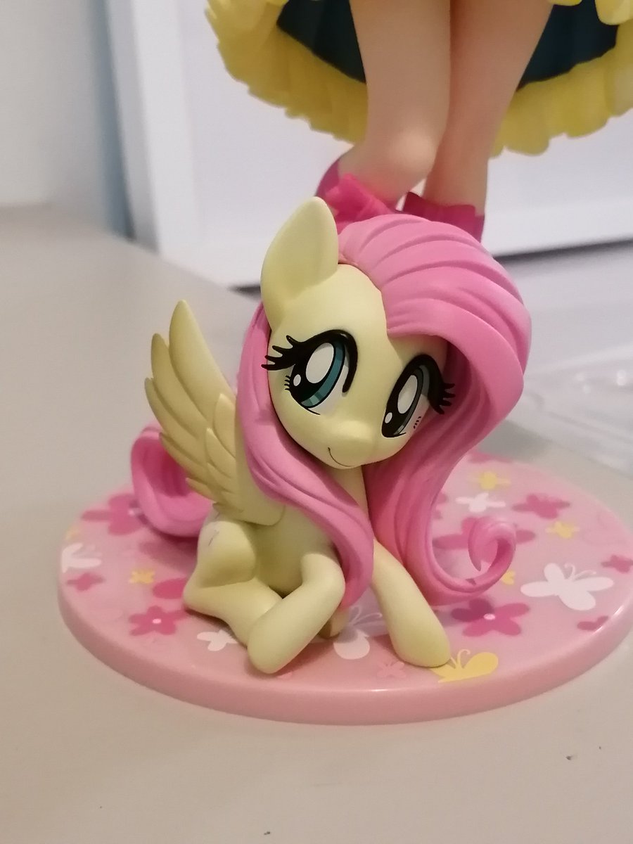 AbstractProof's tweet image. Picked up my Kotobukiya Bishoujo Fluttershy from the post office this morning. So happy with the quality

#MLP #Fluttershy