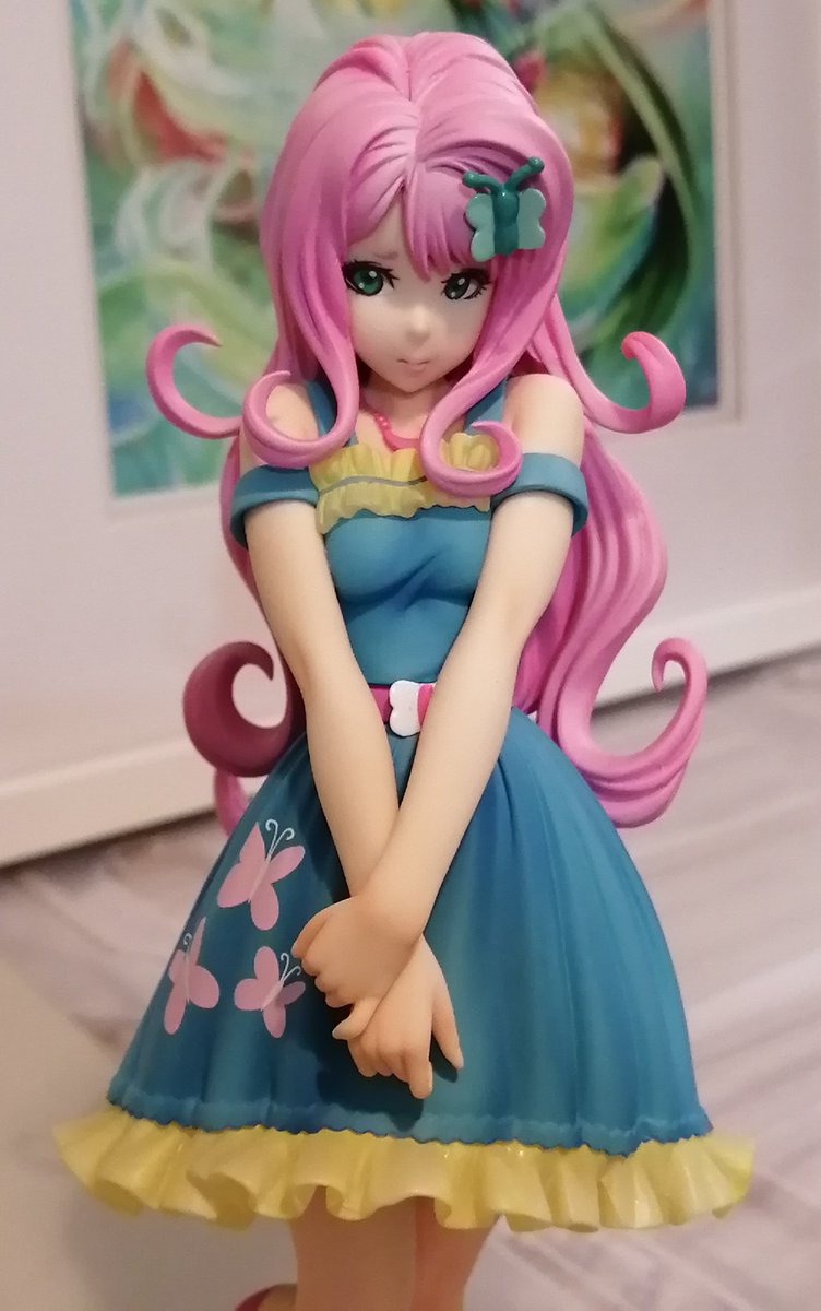 AbstractProof's tweet image. Picked up my Kotobukiya Bishoujo Fluttershy from the post office this morning. So happy with the quality

#MLP #Fluttershy