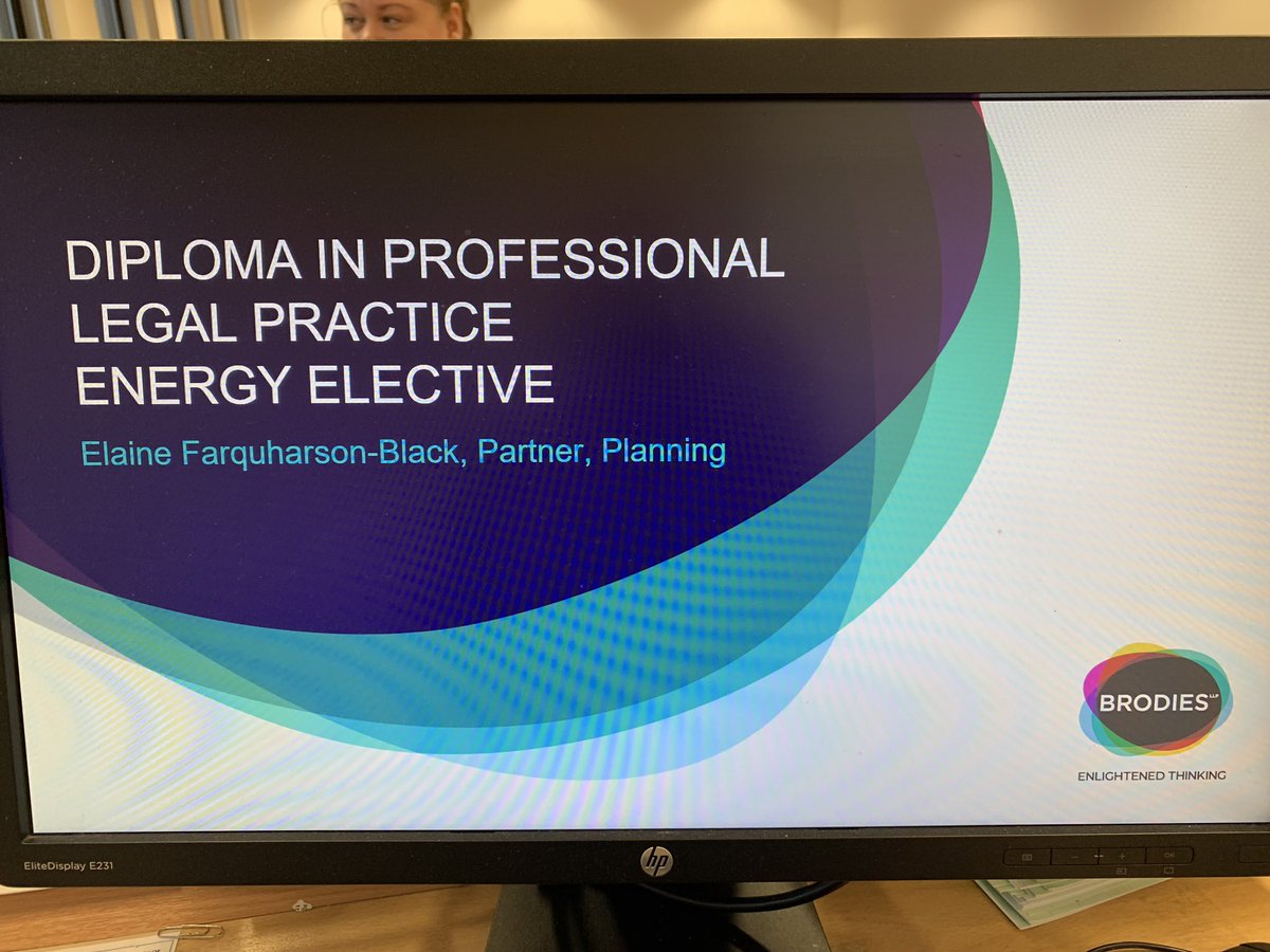 efb615's tweet photo. Delighted to be back at the lectern this morning @AberdeenUniLaw @aberdeenuni to kick off the DPLP #EnergyElective with an introduction to planning law #positiveplanning #EnlightenedThinking https://t.co/tqHqEVnexV