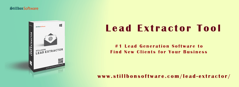 StillbonSoft's tweet photo. Stillbon #Lead #Extractor Software is the best #EmailExtractor utility that extracts quality leads of any business with verified contact details in bulk.
Click for more info:- https://t.co/Rvlxokaf2x
#LeadExtractor  #EmailExtractor  #LeadGeneration https://t.co/AvgPZbHXPE