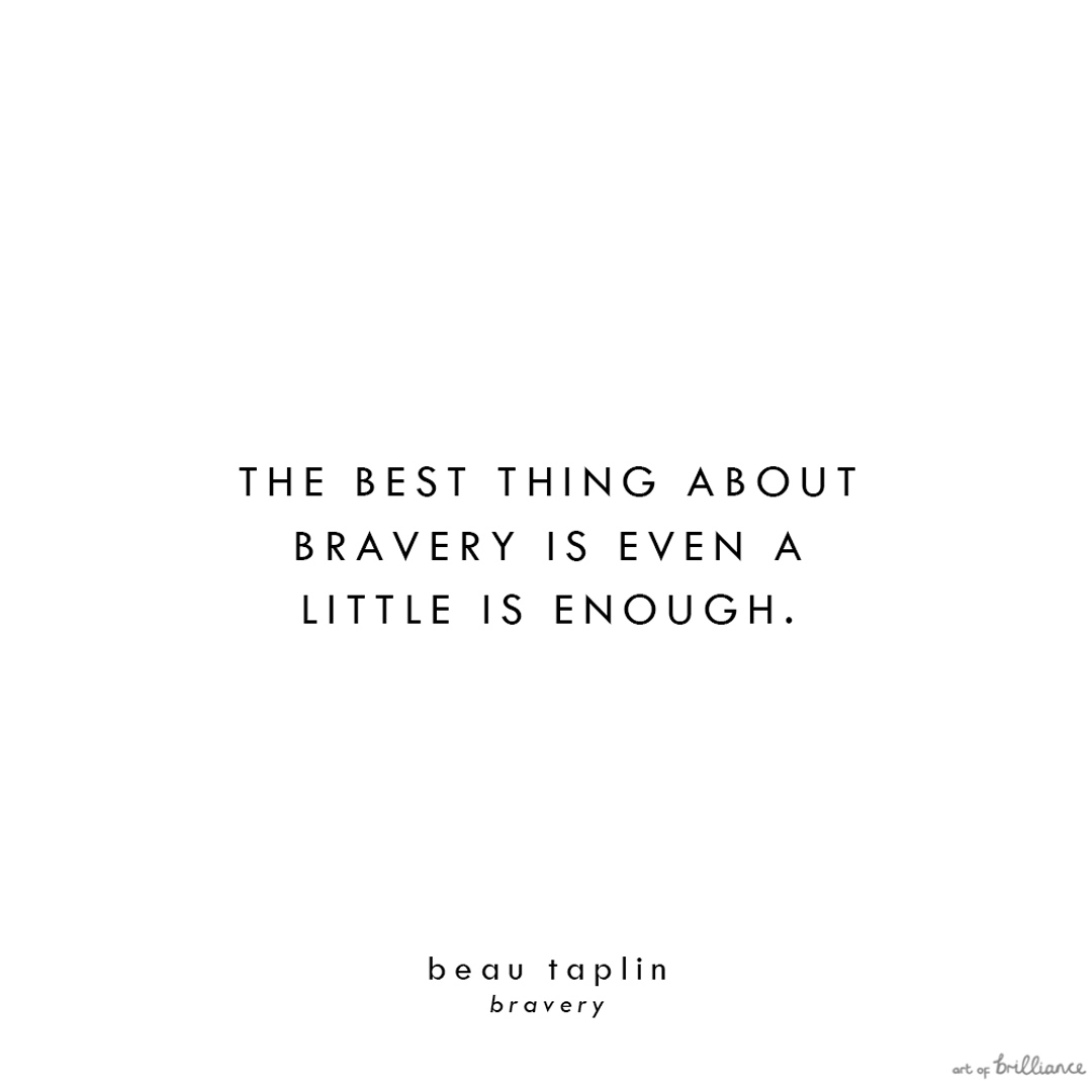 beingbrilliant's tweet photo. "Sometimes all you need is twenty seconds of insane courage. Just literally twenty seconds of embarrassing bravery. And I promise you, something great will come of it." - Benjamin Mee, 'We Bought a Zoo' #quoteoftheday https://t.co/QQKPNPQmcS