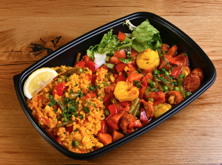 Helping you with your 2020 Healthy Lunch Resolution...

Try our Spanish prawn and rice lunch box &amp; let us know what you think.

#LasBanderas #LondonTapas #TapasBarLondon