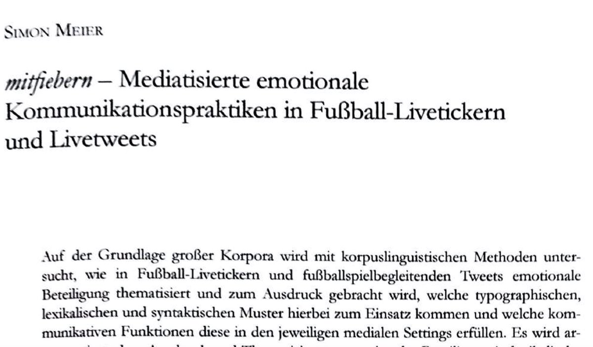 GSWGreifswald's tweet photo. #Mitfiebern in der #Medienlinguistik heute mit einem Text von @fussballinguist und spannenden #liveticker- #twitter- und in einer #Fußballkneipe erhobenen Daten⚽️⚽️⚽️ https://t.co/8hFo7Xm0x1