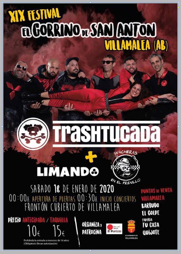 Ni caso, pero NI CASO a toda esa gente que dice que hasta abril no hay ninguna fiesta, ¡que en unos días los Trashtu tenemos el primer concierto del año!