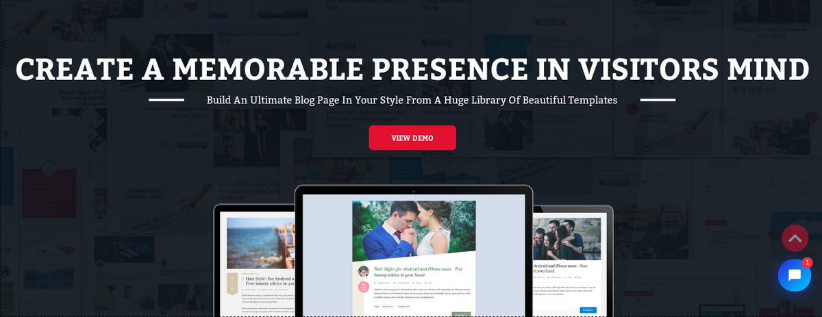 marymartinjr's tweet image. In this 🎊 #NewYear...
Wanna change your #WordPress blog&apos;s look?

Try #BlogDesignerPro WordPress plugin. It has 50+ eye-catchy #templates that make your #blogpage, post, or single page stunning.
Look once: bit.ly/2Z3Hefq

#Blogdesign #bloggerswanted #Bloggers #WordPress