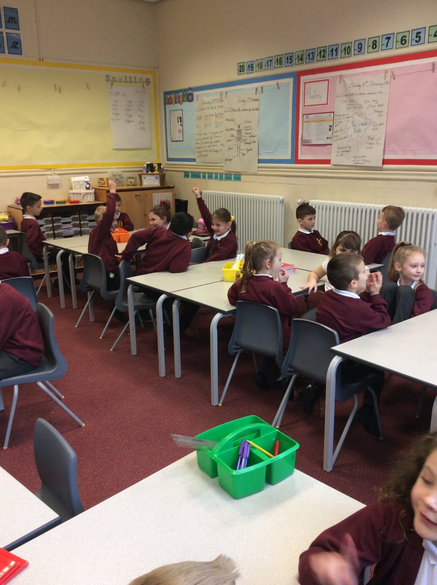 ABCPschool's tweet photo. #Class3J are acting out the conversation they think is happening in this photo #Starbird @SharonKingChai https://t.co/x27QYKpqCT