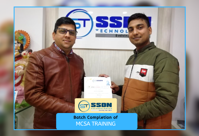 ssdntechnologie's tweet photo. We being the authorized training partner with Microsoft, assures to deliver the best Microsoft MCSA Training to you. Congratulations to our happily certified student. Enquire Now: https://t.co/VOwSnbXXPE
#mcsa #microsoft #training #authorizedtrainingpartner #ssdntechnologies https://t.co/NaebA1Di6Y