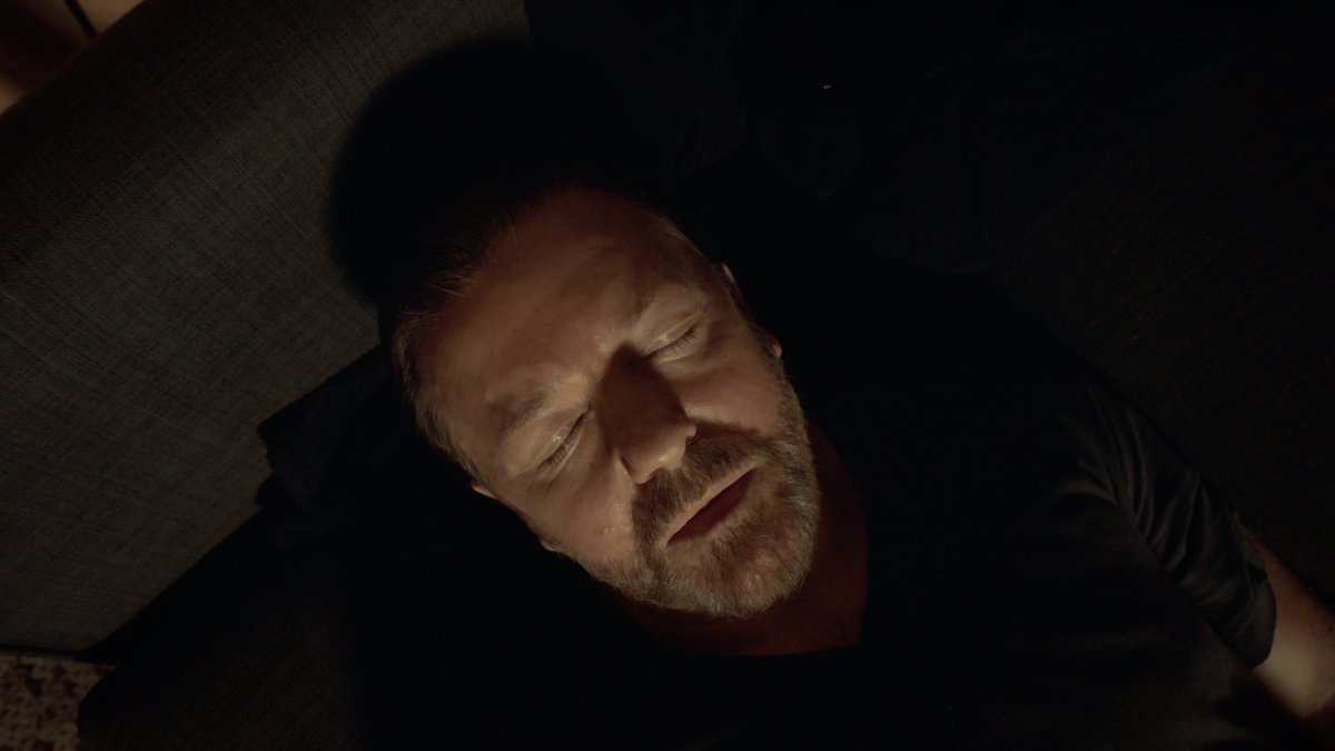 NetflixFR's tweet photo. ”J’en ai plus rien à foutre.” - Ricky Gervais, 2020.

Sa série After Life est dispo et la saison 2 arrive bientôt. https://t.co/hbtuu5kryi
