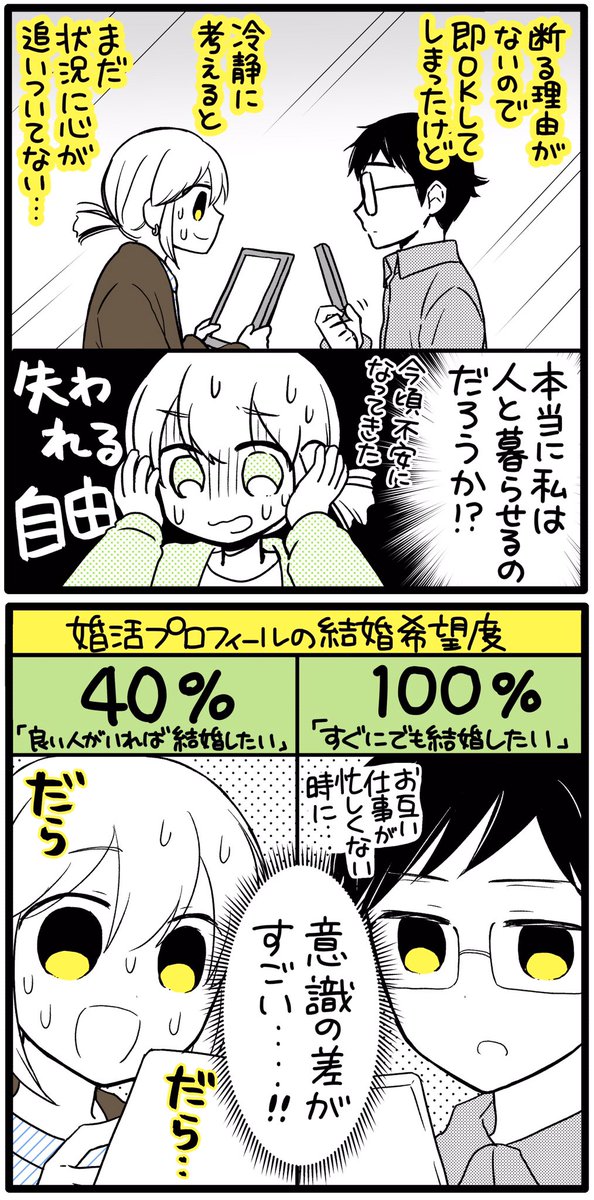 「漫画家と異星人」60話

即答したけどやっと現実感でてきた 