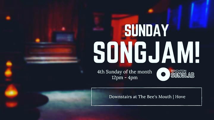 Our new songwriting workshop is here! Songwriters both seasoned and aspiring can get 2020 off to a great start by writing a whole song in 4hrs. 
With just a little guidance from us. 😊🎵 sundaysongjambtn.eventbrite.co.uk

#songwriting #songwritingchallenge #newyearsresolution #brighton