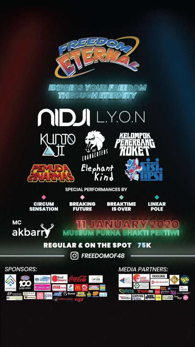 HiFemo's tweet image. Hallo guys! Femotrap bakal tampil di Freedom Eternal hari Sabtu minggu ini. Jangan lupa dateng, ya!