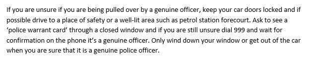 <a href="/mylutterworth/">thisismylutterworth</a> Hi there, this is our advice to anyone who is possibly approached: