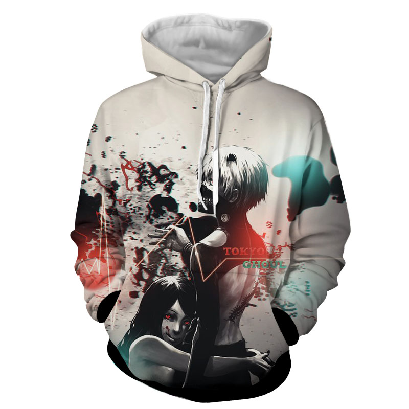 Kaneki Ken &amp; Rize Kamishiro Hoodie  #anime #manga #cosplay anime.alidropship.com/kaneki-ken-riz…