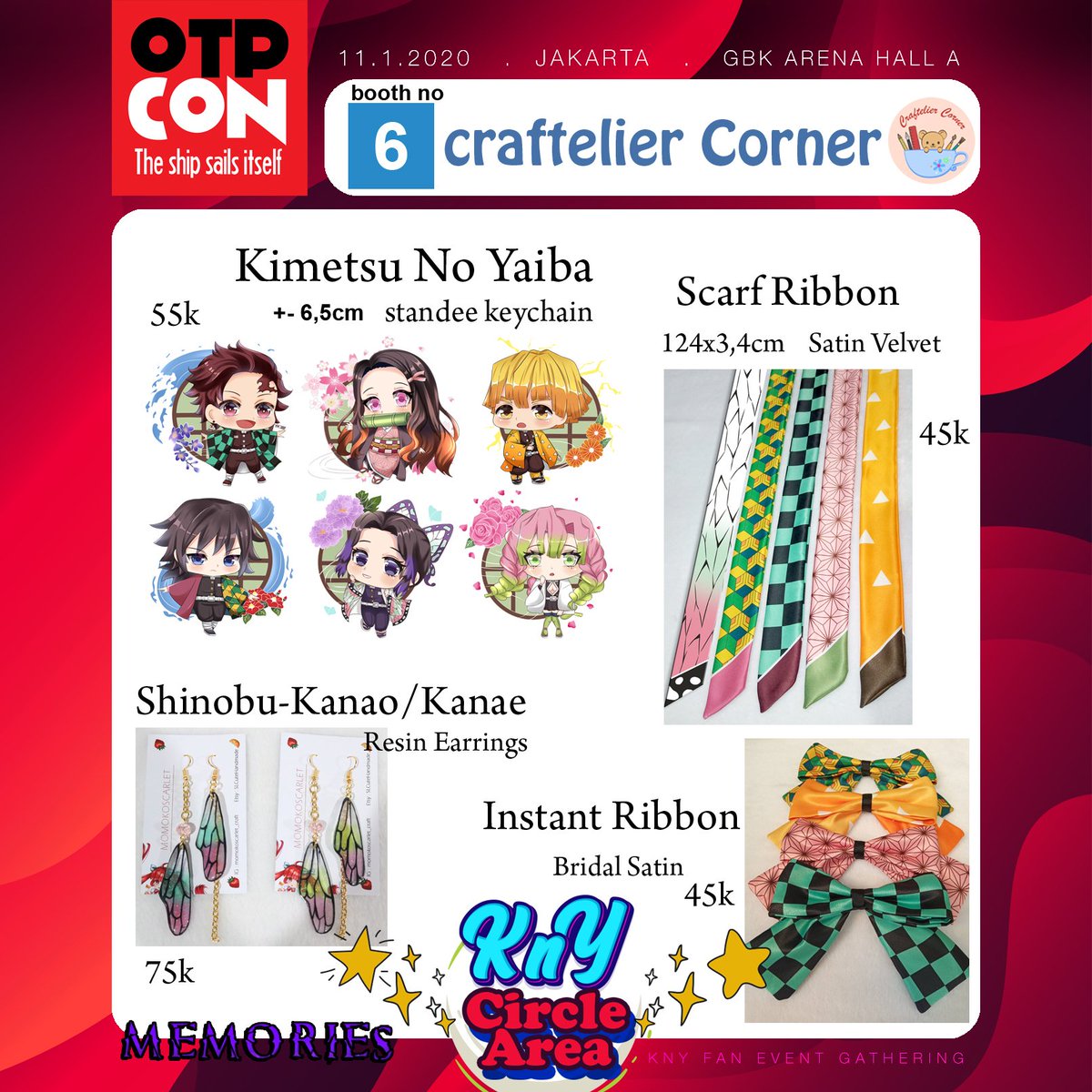 momokoscarlet's tweet photo. Katalog OTPcon. Boleh booking ambil OTS, kirim2, n CF14 juga bisaa
#otpcon #comifuro14 #cf14 #knymerch #animemerch https://t.co/V7Sy1wyFt1