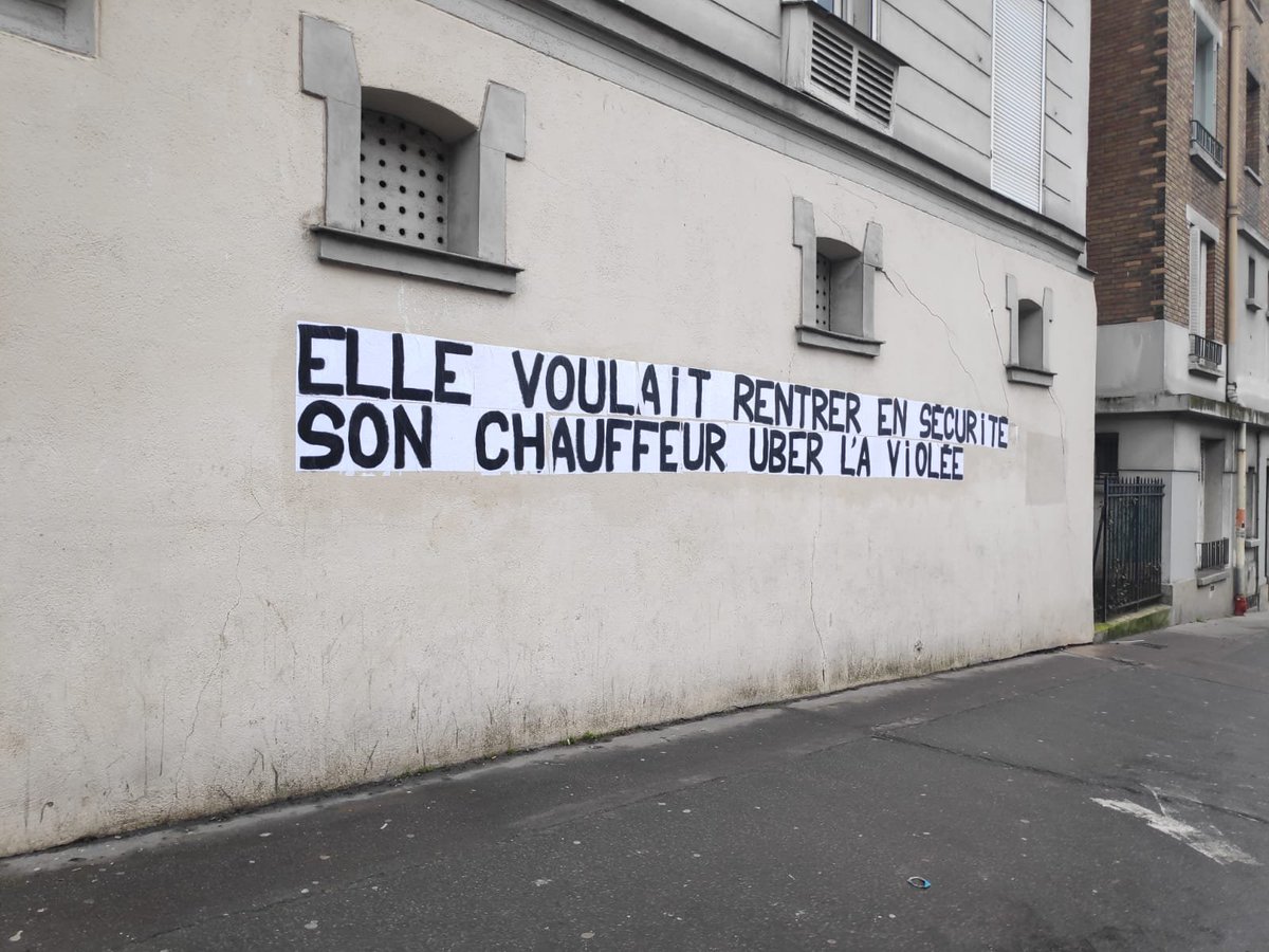 NiUnaMenos21's tweet photo. ELLE VOULAIT RENTRER EN SECURITE
SON CHAUFFEUR UBER L'A VIOLEE

#UberCestOver
#violencesfaitesauxfemmes https://t.co/CichDLiv5d