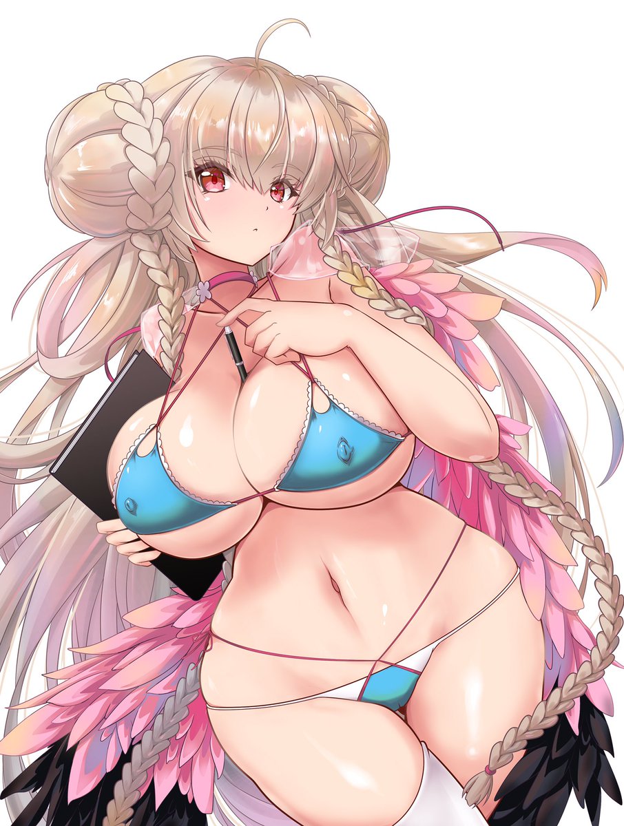 ネズミ関係ないけどあけましておめでとうございます2020(遅刻)

サークルカット用のフォーミダブルです～
埋もれてぇ…

#アズールレーン 