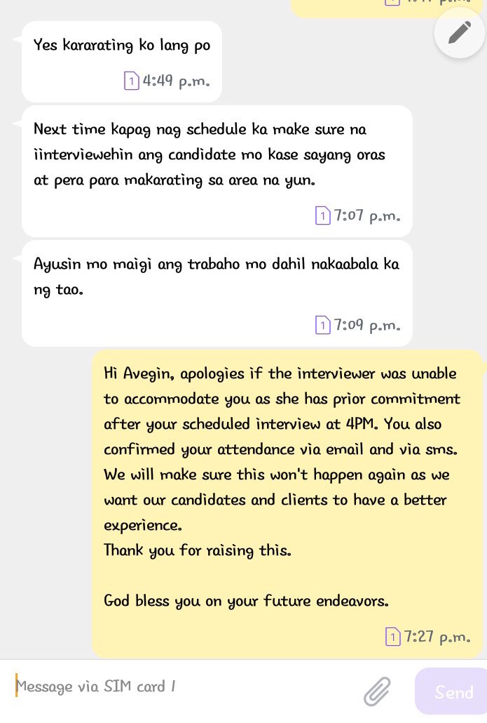 jolaborja's tweet image. When you’re qiqil na but still have to be a professional. 
#recruitersdiary  
#unprofessionalbehavior