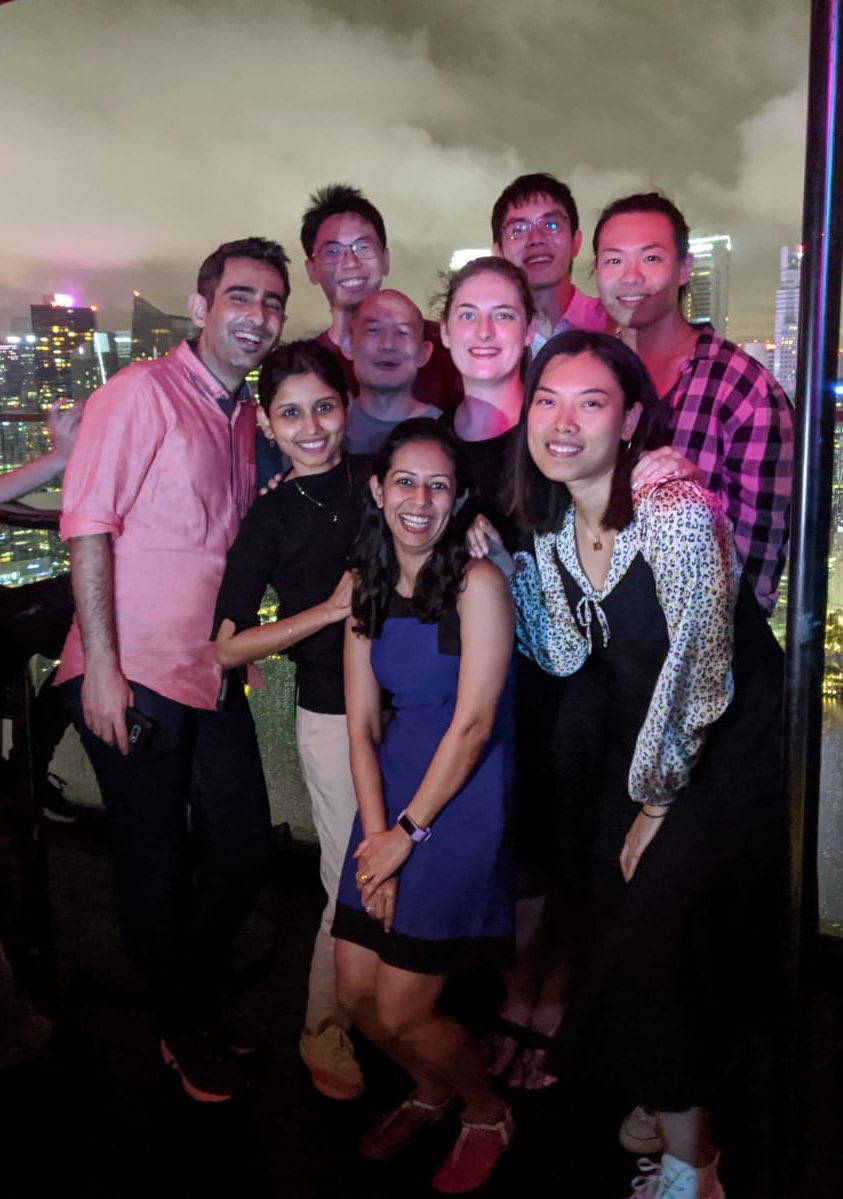 VarnicaK's tweet photo. These people make it soooo hard to leave!! Thank you, #ChenLab for the amazing 7.5years!! Falling short of words to express myself. Going to miss you all ☹️☹️ @swaine_chen @Maurice_Y_Lee @KMehershahi @sarahcatgeiger @liyanaaoy https://t.co/s1AG5ucoDV