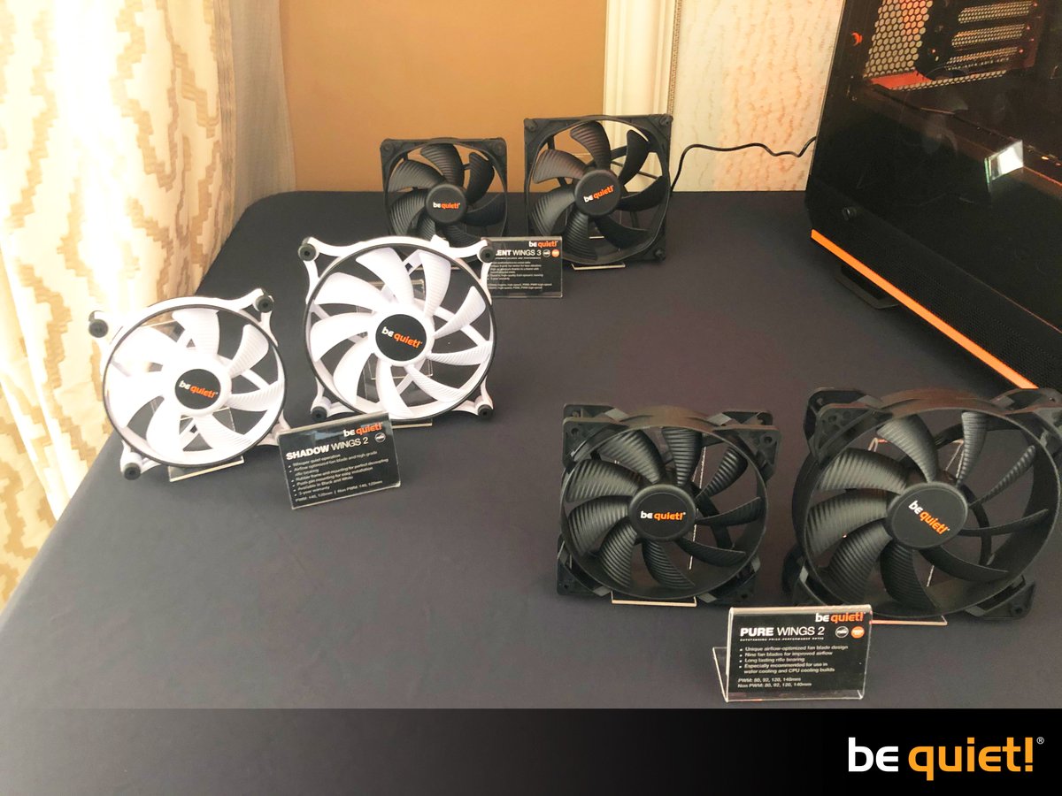 bequietofficial's tweet photo. Hello from @CES - here's a first look at some of the things we have in store for you. More to follow soon...
#ces2020 #bequiet #PureRock2 #PureBase500DX #DarkPowerPro12 https://t.co/fGeJxcThzO