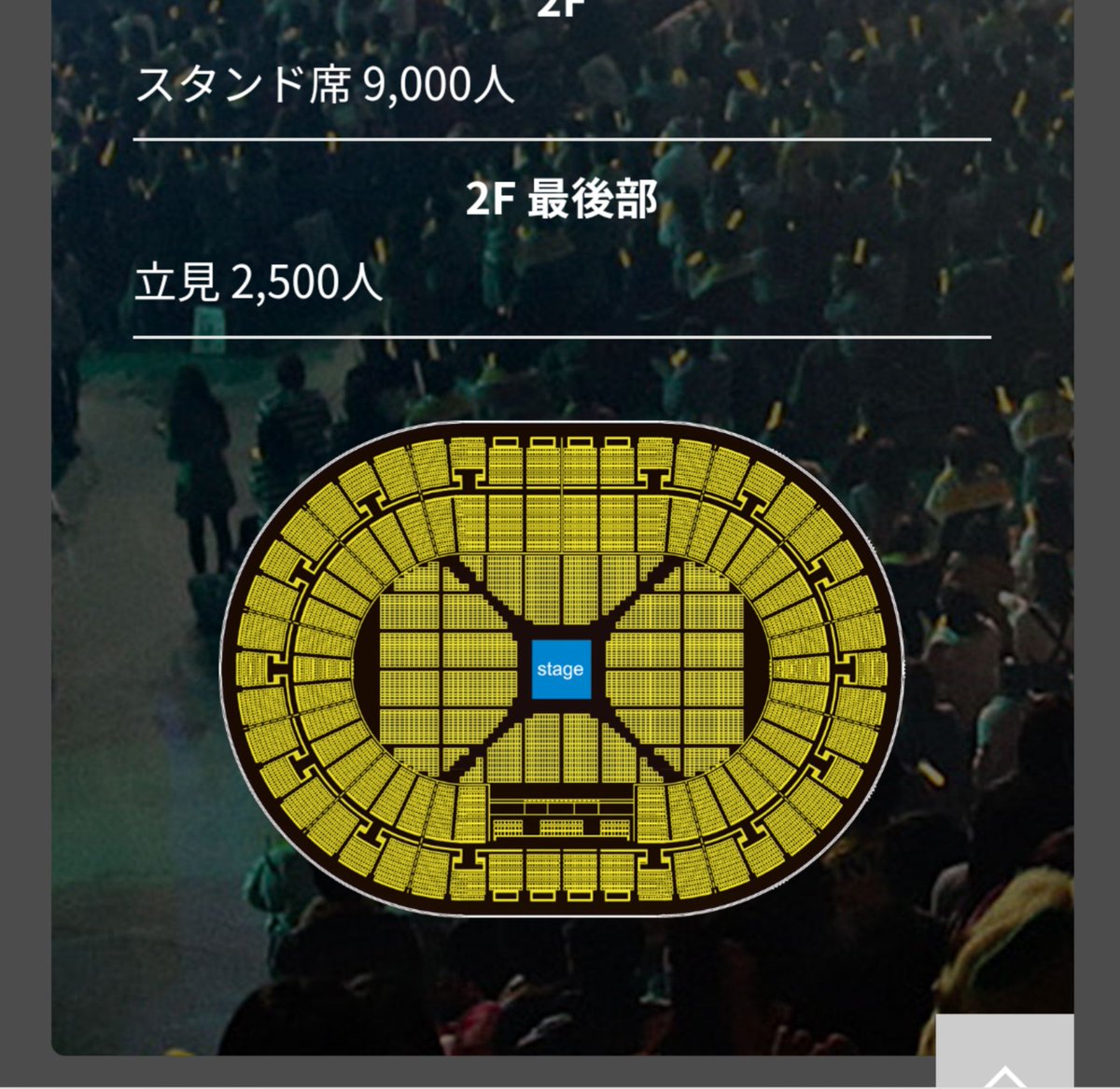 わかめ Twitter ನಲ ಲ 確かに 見切れ席がないのは センターステージの可能性あり それだと 立見席2500席 ほんま ラルク Mmxx 大阪城ホール