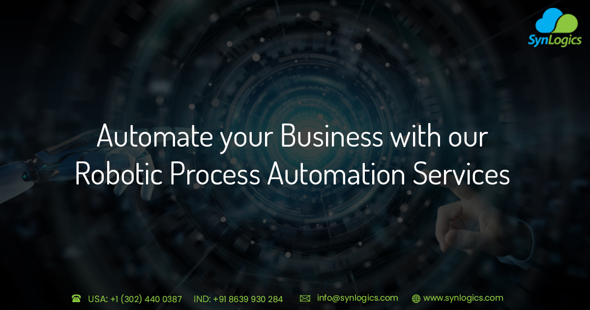 synlogics_Inc's tweet image. Our #RoboticProcessAutomationservices help companies see right through their data and get actionable/verified insights with minimal error rate.
Contact #SynLogics
Get in touch with us
Email: info@synlogics.com
Website: synlogics.com
#RPAServiceProviders #RPACompanies