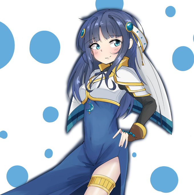 #マギアレコード
#マギレコ 
七海やちよさん
顔と声の割にやたら扇情的な服装ですね(ゲーム未プレイ並感) 