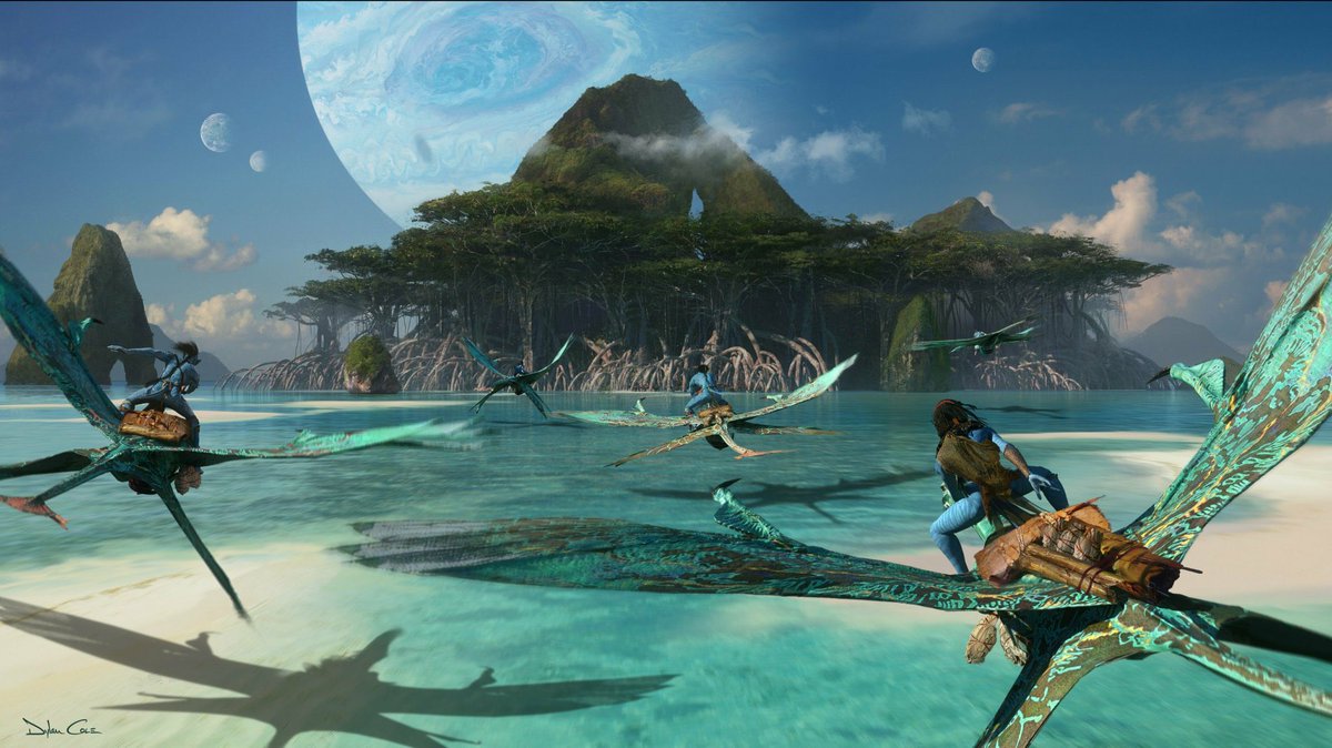 StArt_World_'s tweet photo. Cameron decided to show Avatar 2 concept art at # CES2020, it looks cool 😎 .....                                                      #CES2020                                                                              #Avatar2 https://t.co/tqeAqg9u6U