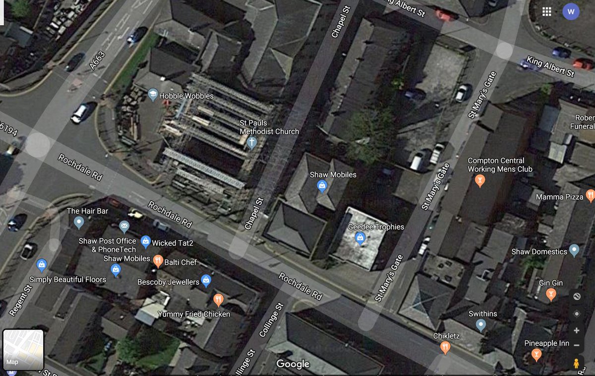 Something a little different, when you can see a couple of your jobs from space...ish.