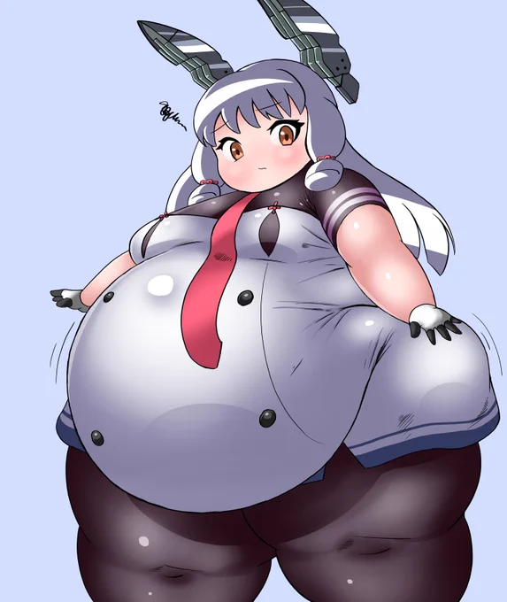 八雲味さん の誕生日絵のでっぷり叢雲ちゃんあらためておめでとうございます! 