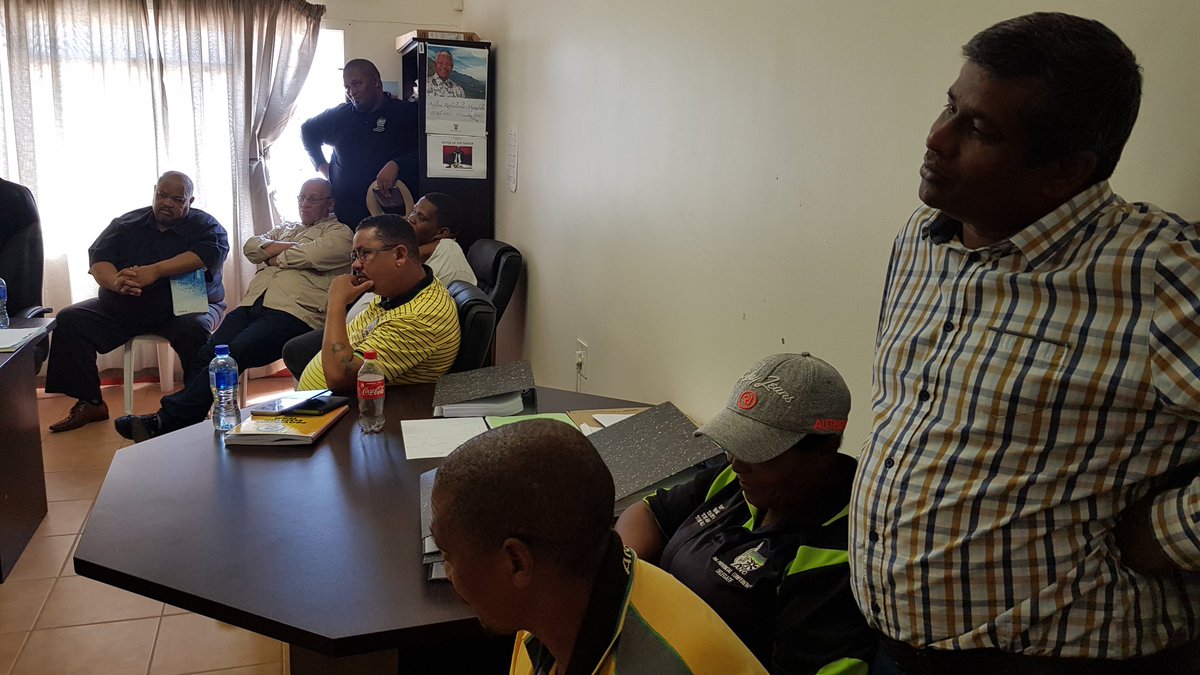 GwedeMantashe1's tweet photo. Attending a briefing session at the Port Nolloth Library, in the Namaqua Region, ahead of a Community meeting as part of the mobilization programme for the #ANC108 anniversary. #Jan8Statement https://t.co/mYmvgvrmkU