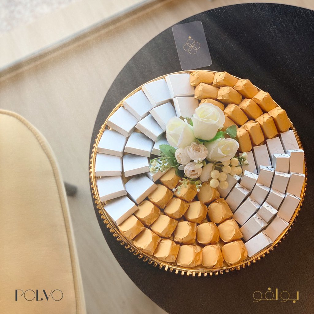 Polvo_SA's tweet photo. جمال التقديم.. 
يعكس فخامة مناسباتكم ✨🍫

#بولفو_شوكلت #شوكولاتة https://t.co/0Lau2Bg0HW
