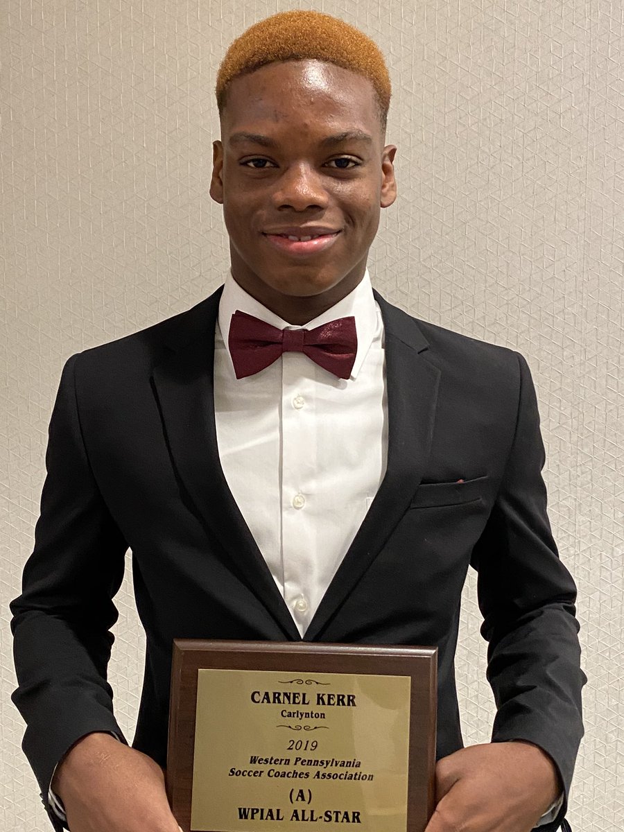 CJSHSBoysSoccer's tweet photo. Last night @Deesh230 @FagonRyon @Carnel_official were honored @WPSCA_ All-WPIAL Banquet. An absolute honor to have opposing coaches select three members of our team for this award. Carnel was also voted as WPIAL Single A player of the year! To say these guys have set the bar high https://t.co/nwTxra6FON