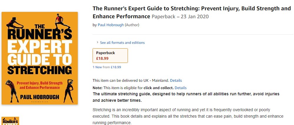 paul_H_Physio's tweet photo. Last few weeks to order my NEW BOOK The Runners Guide to Stretching which is released @BloomsburySport on January 23rd.

#ukrunchat #runners #marathontraining #officiallondonmarathonphysio
#runningexpert  

https://t.co/SbyX6ANZhX https://t.co/q5319akDEv