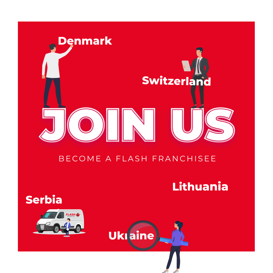 Flash_Europe's tweet photo. @Flash_Europe is looking for franchisees in Denmark, Switzerland, Serbia, Lithuania and Ukraine! 

Follow the Flash Europe franchise Instagram page for updates 📱👇

https://t.co/QwmiAQU4Ry https://t.co/ISrDliZSw0
