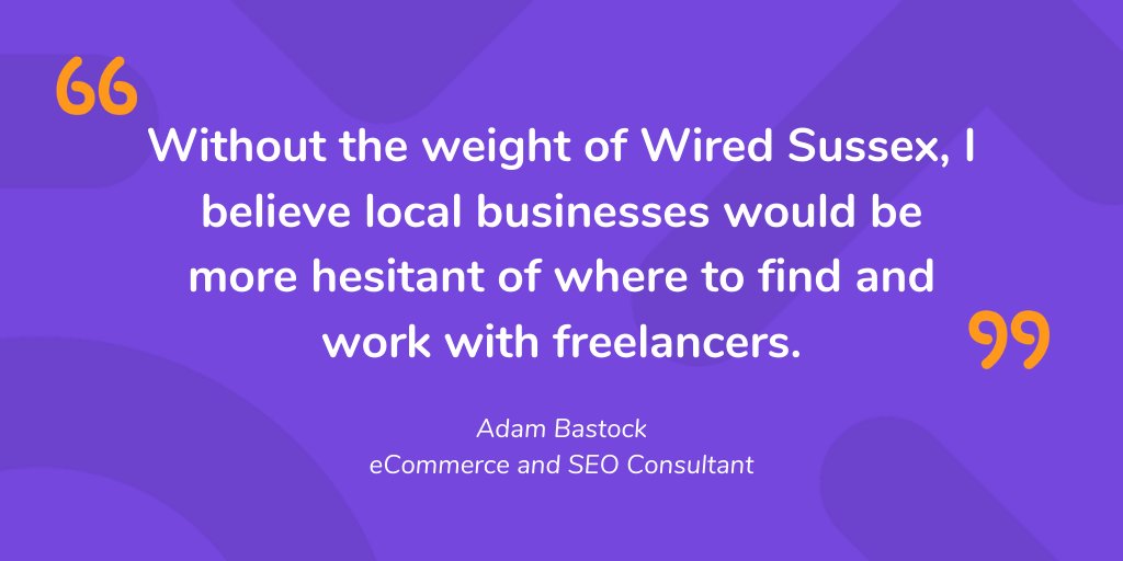 Freelancing is something to be proud of! We're happy we've been able to support <a href="/BastockA/">Adam Bastock</a> and other freelancers in the area by providing a direct route to local businesses needing specialist expertise, knowledge and experience. #CelebrateFreelancing bit.ly/2CEOEeL ^EJ