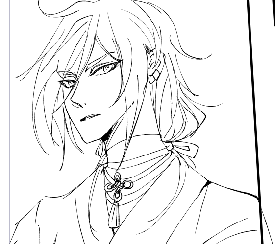 [Bewinder] Inking chapter 2 now... aim to finish the chapter in  a week or two! 