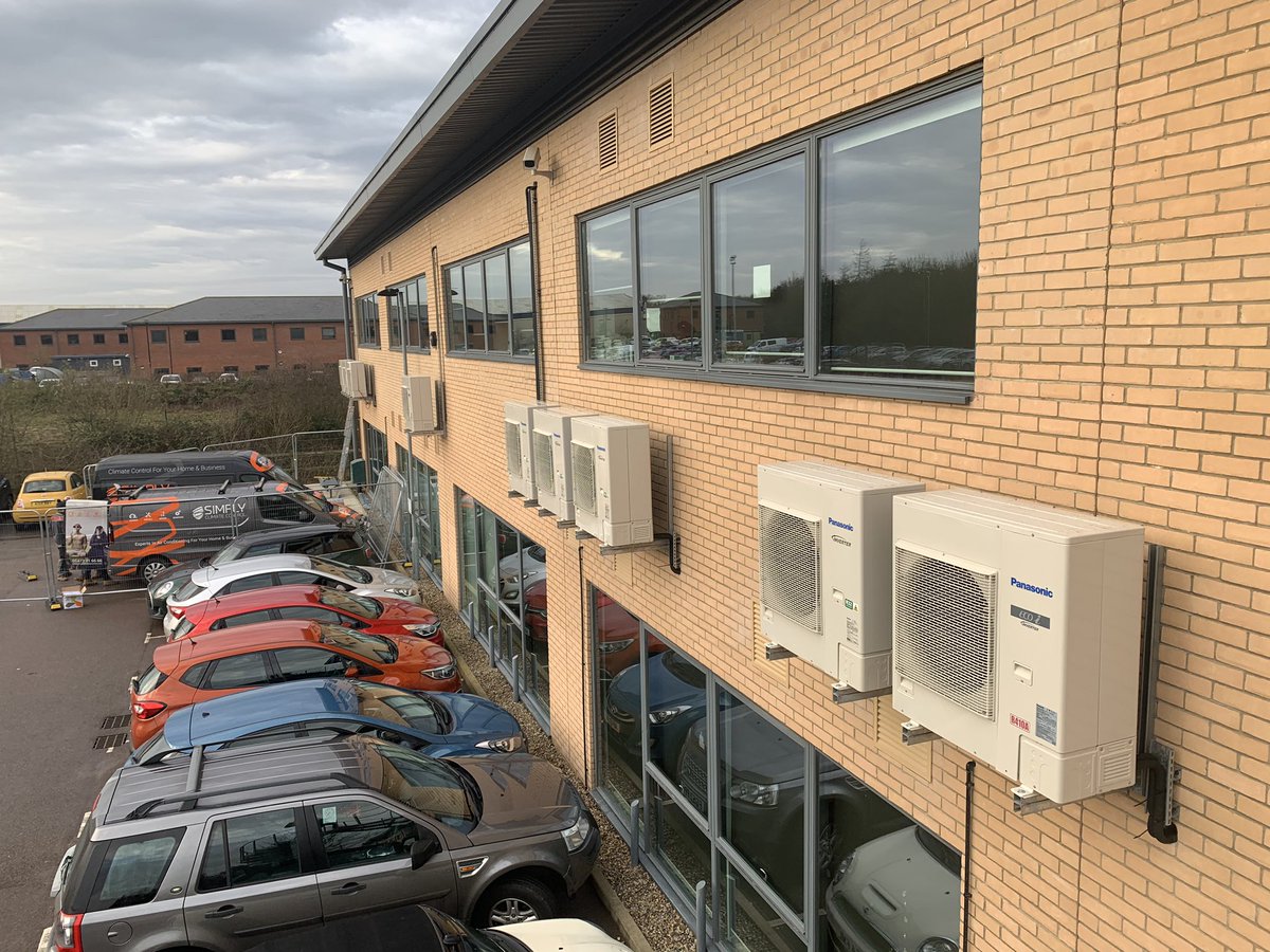 Busy start to the new year for the install boys. This NHS site in Norfolk is having 2 floors air conditioned along with heat recovery ventilation 👌@amp_aircon <a href="/pac205/">Paul Court</a>
