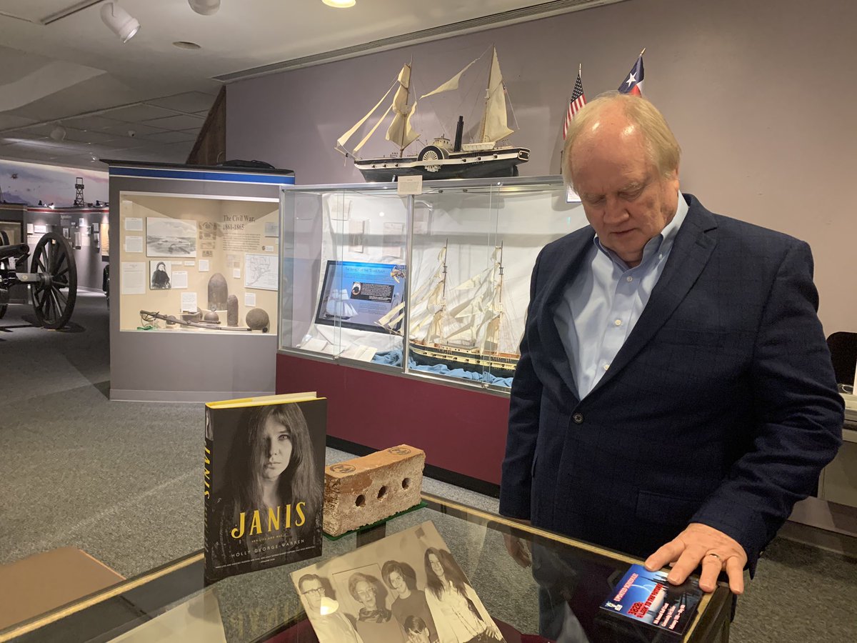 NMurrayKFDM's tweet photo. A new book about the life of Port Arthur native Janis Joplin has been released and this Saturday at 2pm the book’s author along with Joplib’s brother will be in town for a book signing at the Museum of the Gulf Coast! Free admission!!! https://t.co/y3Ji7ZBmLT