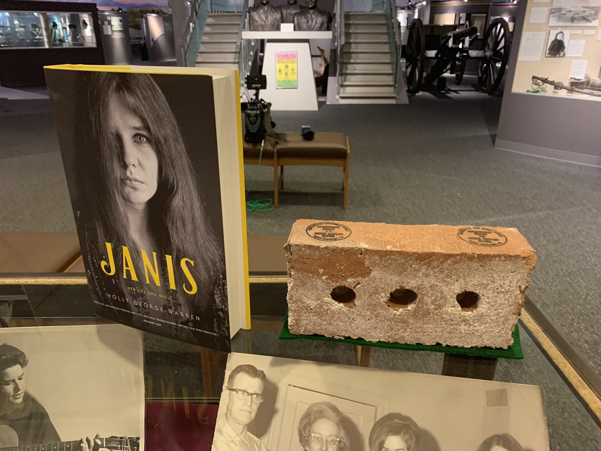 NMurrayKFDM's tweet photo. A new book about the life of Port Arthur native Janis Joplin has been released and this Saturday at 2pm the book’s author along with Joplib’s brother will be in town for a book signing at the Museum of the Gulf Coast! Free admission!!! https://t.co/y3Ji7ZBmLT